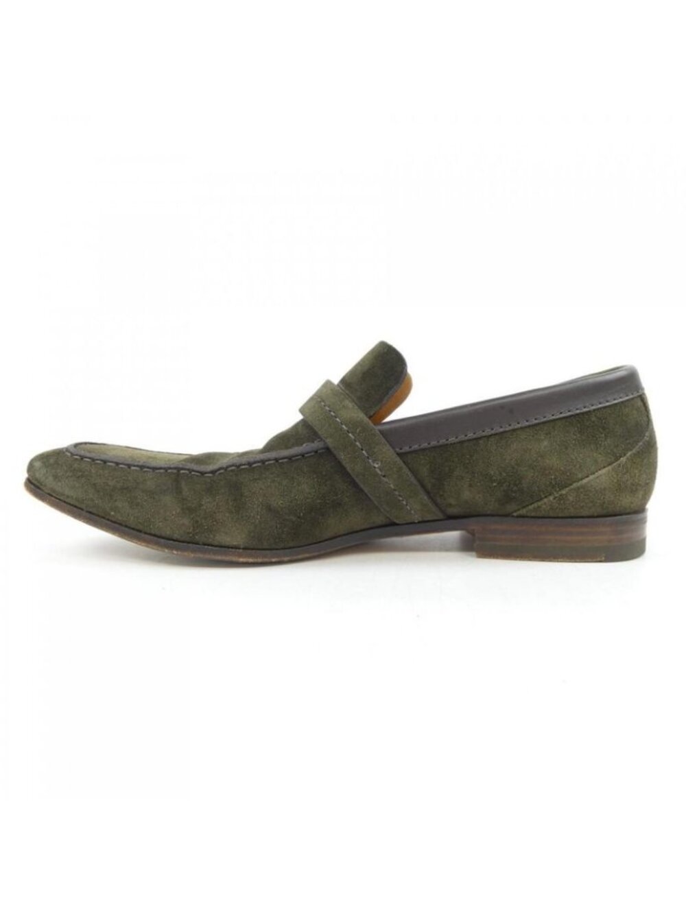 Gucci Shoes Suede Khaki - Picture 2 of 8
